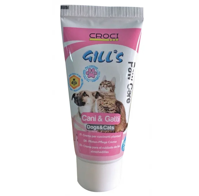 Крем Croci Gill's для подушечок лап котів і собак, 50 мл