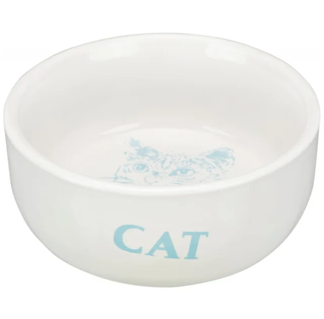Миска кермическая Trixie, для кошек, 0.3 л, 11 см