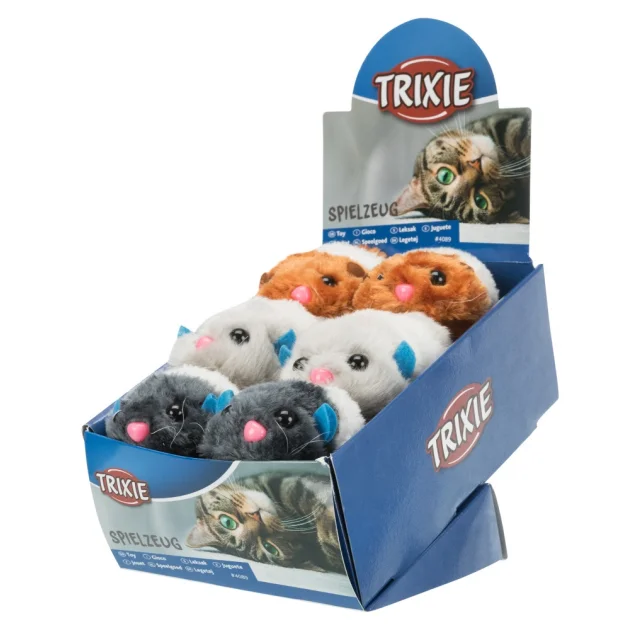 Игрушка Trixie для кошек, улитки и хомяки заводные, 1 шт