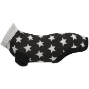 Пуловер Trixie Stella Bay, для собак, 30 см, черный/серый