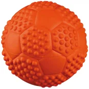 Игрушка Trixie мяч футбольный с пищалкой, для собак, 7 см