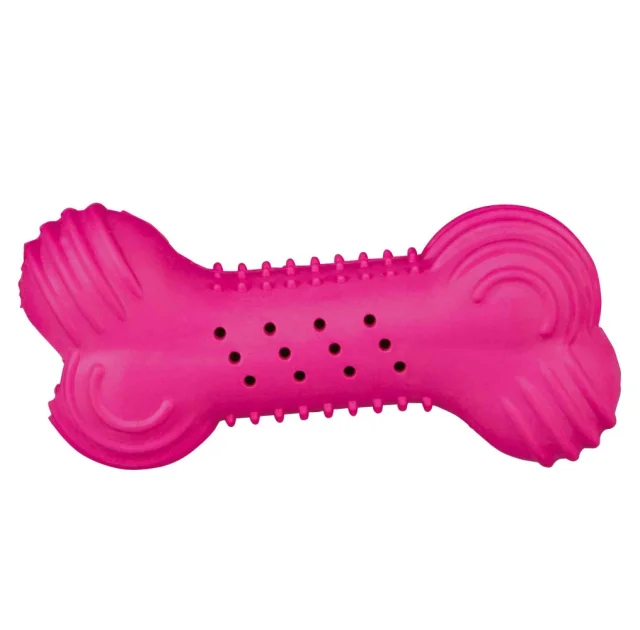 Іграшка Trixie кістка шарудить, для собак, 11 см