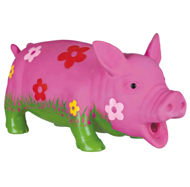 Іграшка Trixie Pig Dog Toy для собак, свиня у квітах, 20 см купити