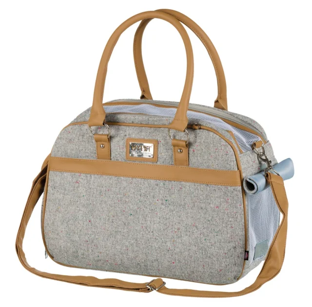 Cумка-переноска Trixie Helen для собак, серая, 19×28×40 см