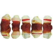 Лакомство закрученная косточка Fox для собак, с уткой, 500 г