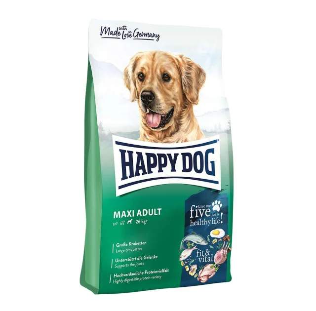 Сухий корм Happy Dog Fit & Well Maxi Adult для дорослих собак великих порід від 26 кг, 4 кг
