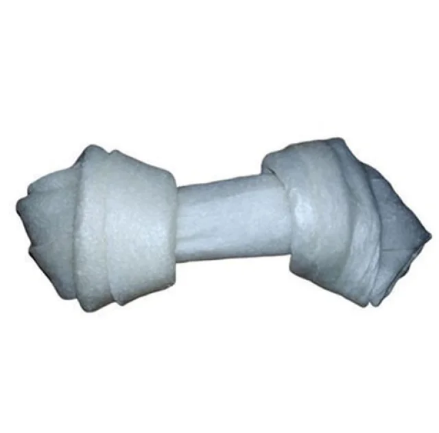 Кость узловая Denta для собак, белая, 7 см