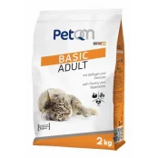 Сухой корм PetQM Cat Basic Adult with Poultry & Vegetables для кошек, с птицей и овощями, 2 кг