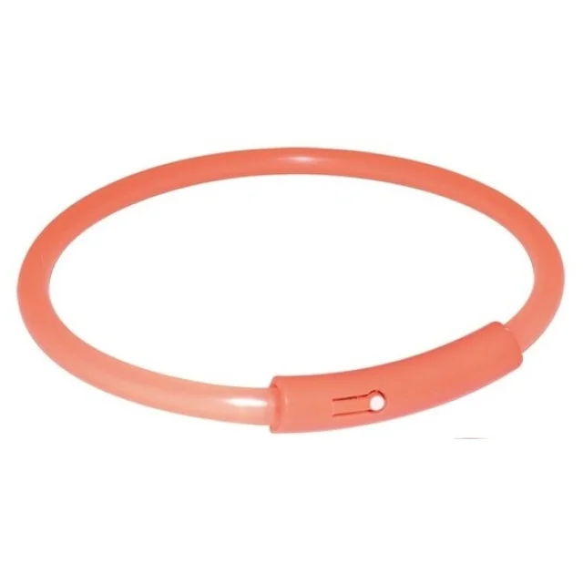 Светящийся ошейник, Trixie для собак, 50 см, оранжевый