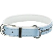 Нашийник Trixie Active Comfort XS-S, з каменями, для собак, 20-24 см, 12 мм, блакитний