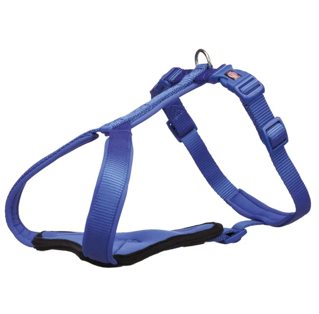 Шлея Trixie Premium Y-Harness для собак, 85-105 см, 25 мм, размер L-XL, синий