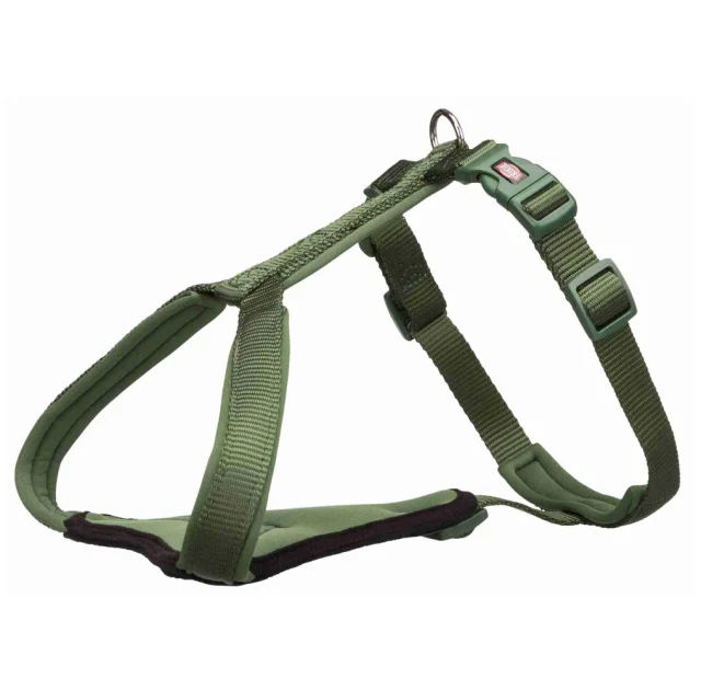 Шлея Trixie Premium Y-Harness для собак, 85-105 см, 25 мм, размер L-XL, лесной