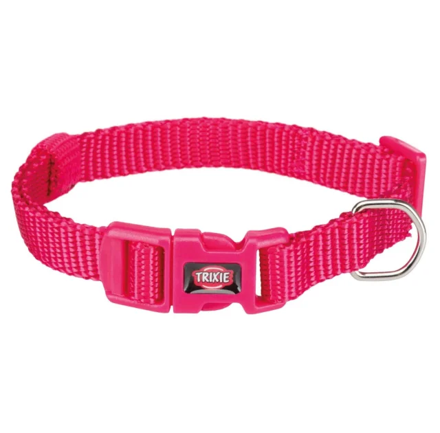 Ошейник Trixie Premium для собак, 22-35 см х 10 мм, XS-S, фуксия