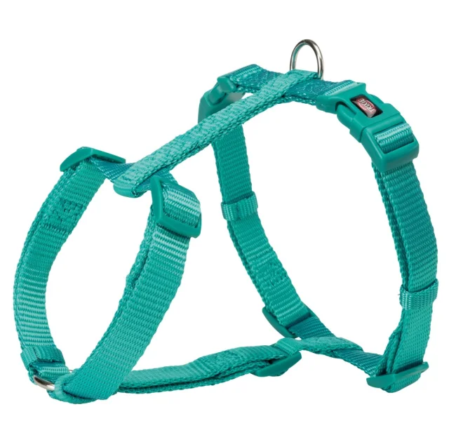 Шлея Trixie Premium H-Harness для собак, 30-44 см, 10 мм, размер XS-S, океан