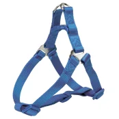 Шлея Trixie Premium One Touch для собак, 80-100 см, 25 мм, размер XL, синий