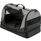 Сумка-переноска Trixie Holly для собак, чёрно-серый, 30×30×50 см