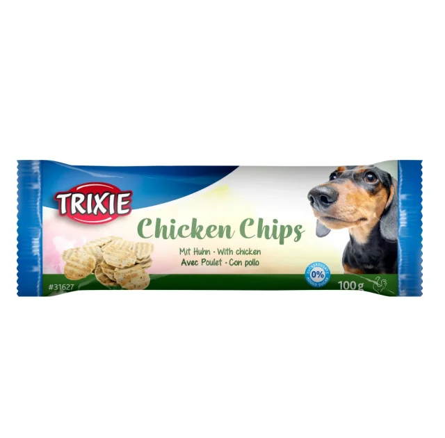 Ласощі Trixie Snack Chips для собак, чіпси з куркою, 100 г