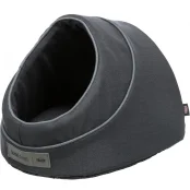 Лежак-пещера Trixie Farello для собак, чёрный, 34×28×41 см