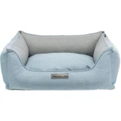 Лежак Trixie Lona для собак, блакитний, 80×60 см