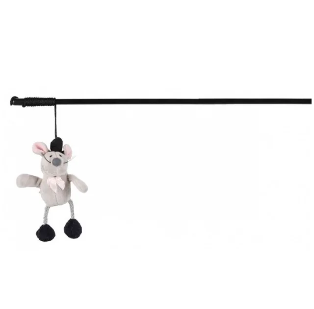 Игрушка Trixie удочка с мышкой, для кошек, 31 см