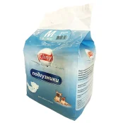 Памперсы Cliny для собак и кошек от 5 до 10 кг, размер M, 9 шт