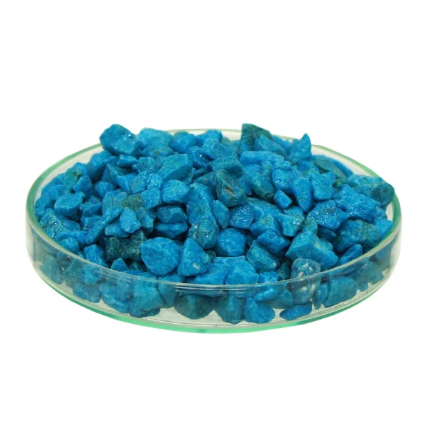 Грунт для аквариума Aqua Nova NCG-5 Fluo Blue, фракция 4-8 мм, 5 кг, синий, 3 л