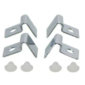 Набір тримачів для підтримки покривного скла, для акваріума, 6 мм, 4 шт Набір тримачів для підтримки покривного скла, для акваріума, 6 мм, 4 шт