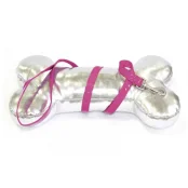 Повідець Croci Leatherette для собак, екошкіра/нейлон, рожевий, 120×1 см