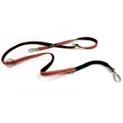 Поводок Croci Hiking AntiShock для дрессировки собак, нейлон, красный, 2.5×200 см