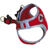 Шлея Croci Hiking Reflective для собак, нейлон, красный, размер M, 41-46 см