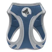 Шлея Croci Hiking Reflective для собак, нейлон, синий, размер S, 34-41 см