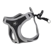 Шлея Croci Hiking Reflective для собак, нейлон, черный, размер XS, 30-33 см