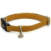 Нашийник Croci Mylord для собак, з тисненням, регульований, екошкіра, помаранчевий, 48-70×2.5 см