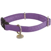 Нашийник Croci Mylord для собак, з тисненням, регульований, екошкіра, фіолетовий, 20-30×1 см