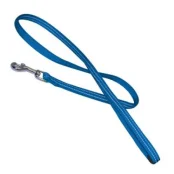 Поводок Croci Soft Reflective для собак, светоотражающий, нейлон, голубой, 120×2 см