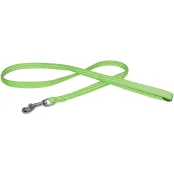 Поводок Croci Soft Reflective для собак, светоотражающий, нейлон, зеленый, 120×2 см