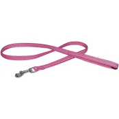 Поводок Croci Soft Reflective для собак, светоотражающий, нейлон, розовый, 120×2 см