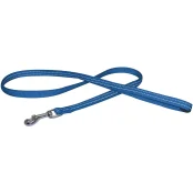 Поводок Croci Soft Reflective для собак, светоотражающий, нейлон, синий, 120×1 см