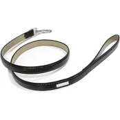 Поводок Croci Guinzaglio Luxury для собак, экокожа, серый, 120×2 см