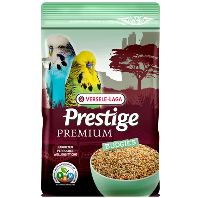 Корм Versele-Laga Prestige Premium Вudgies для хвилястих папуг, 800 г