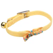 Безпечний нашийник Coastal Sassy для кішок, жовтий, 1 × 25 см
