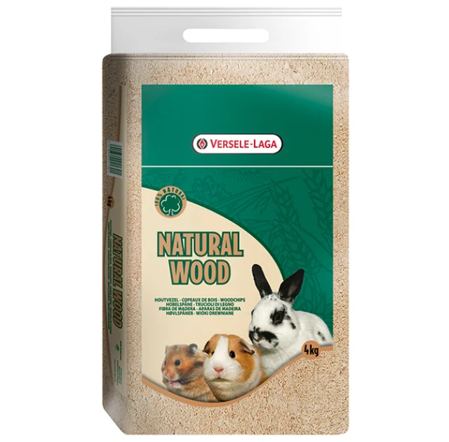 Пресованные опилки Versele-Laga Prestige Prespack woodchip для птиц и грызунов, 4 кг