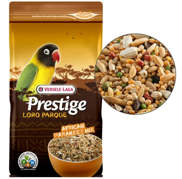 Корм Versele-Laga Prestige Premium Loro Parque African Parakeet Mix для папуг нерозлучники, карликових папуг, 1 кг