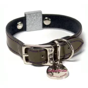 Нашийник Shiboo Baguette для собак, ліловий, 1 × 30 см