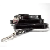 Поводок Shiboo Jet Black для собак, черный