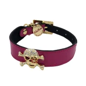 Ошейник Shiboo Candy Pink Pirate-25 для собак, розовый, 2.5×35 см