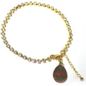 Нашийник Shiboo Crystal-Passion для собак, золото, 30 см