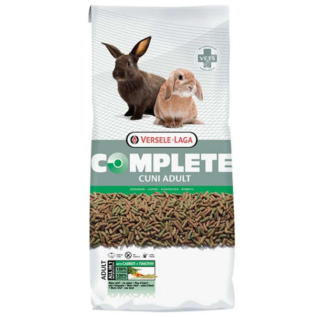 Корм Versele-Laga Complete Cuni Adult для кроликов, 8 кг