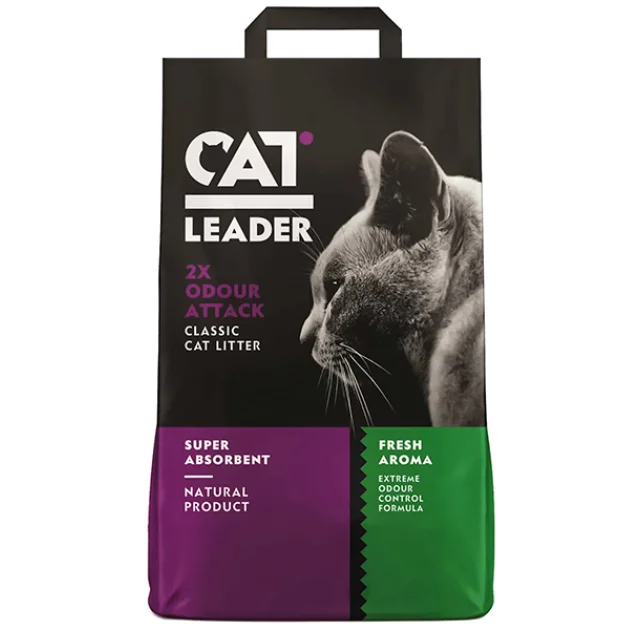 Наповнювач Cat Leader Classic 2xOdour Attack Fresh для кішок, 5 кг