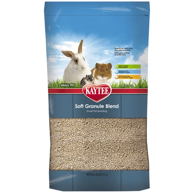 Підстилка Kaytee Soft Granule для гризунів, дрібних тварин, птахів, рептилій, целюлоза, 27.5 л